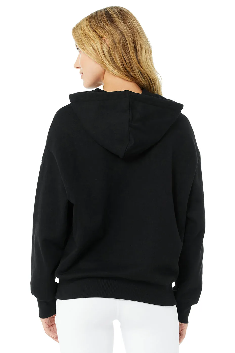 Hype Full Zip Hoodie - Black