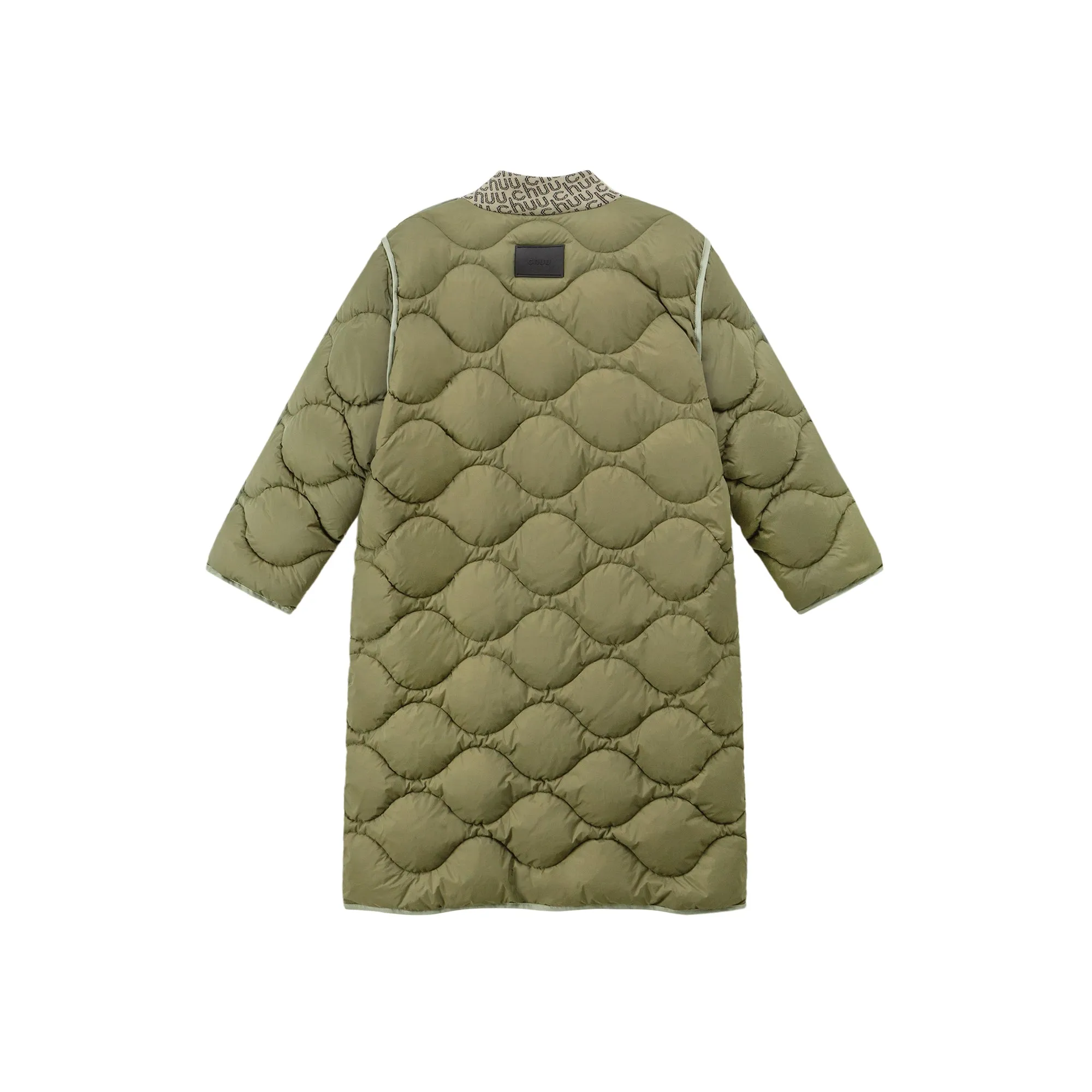 I Got Up Cozy Quilted Padding Coat