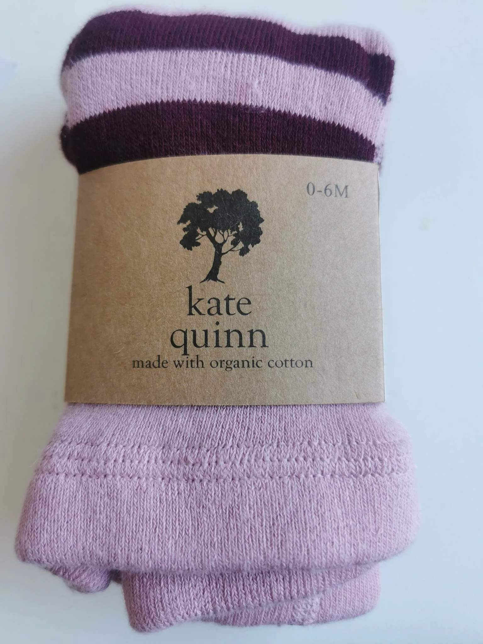 Kate Quinn Organic Cotton Tights (0-6m)