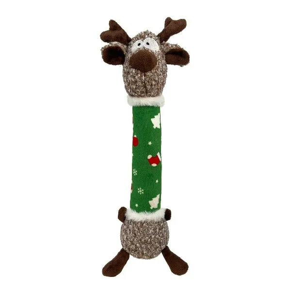 KONG Holiday Shakers Luvs Reindeer Dog Toy