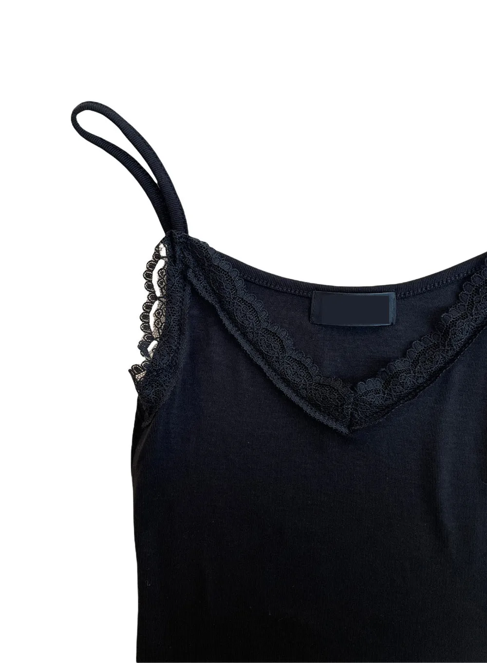 Lace Trim Camisole Top #B16