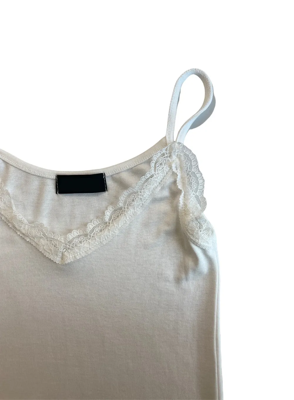 Lace Trim Camisole Top #B16