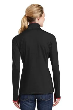 Ladies Sport-Wick stretch contrast full zip jacket-sjp