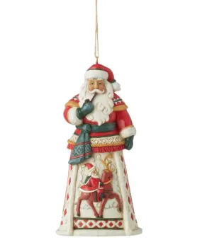 Lapland Santa Hanging Ornament