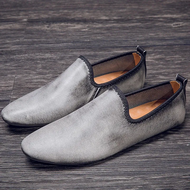 Leather Comfort Slip-on Men Shoes