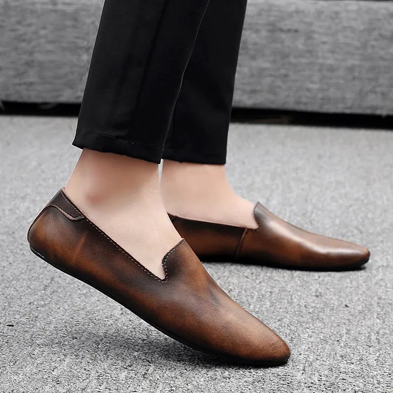 Leather Comfort Slip-on Men Shoes