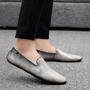 Leather Comfort Slip-on Men Shoes