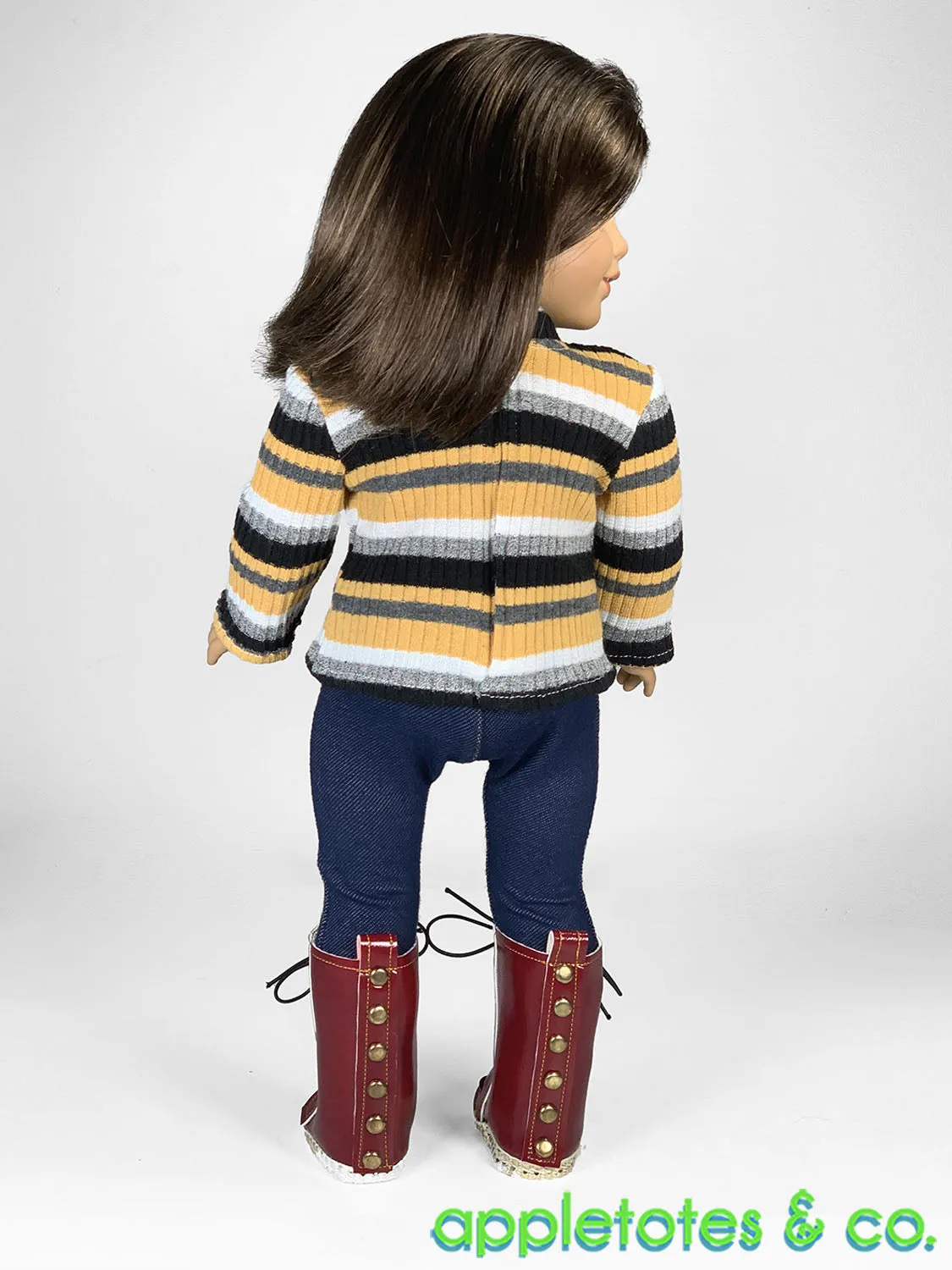 Lennox Turtleneck 18 Inch Doll Sewing Pattern