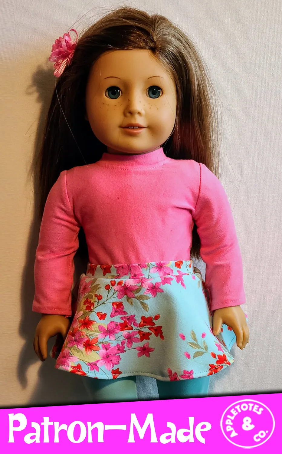 Lennox Turtleneck 18 Inch Doll Sewing Pattern