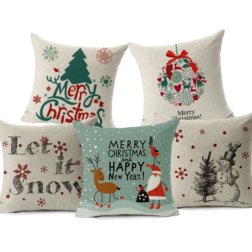 Let It Snow! Xmas Cushion Covers