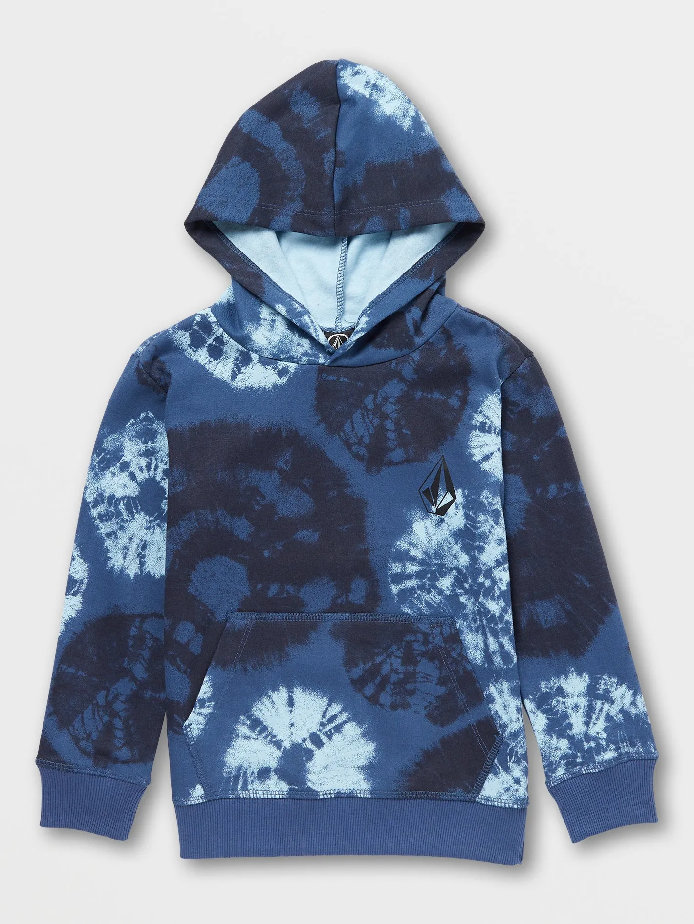 Little Boys Vamo Pullover Fleece Hoodie - Smokey Blue