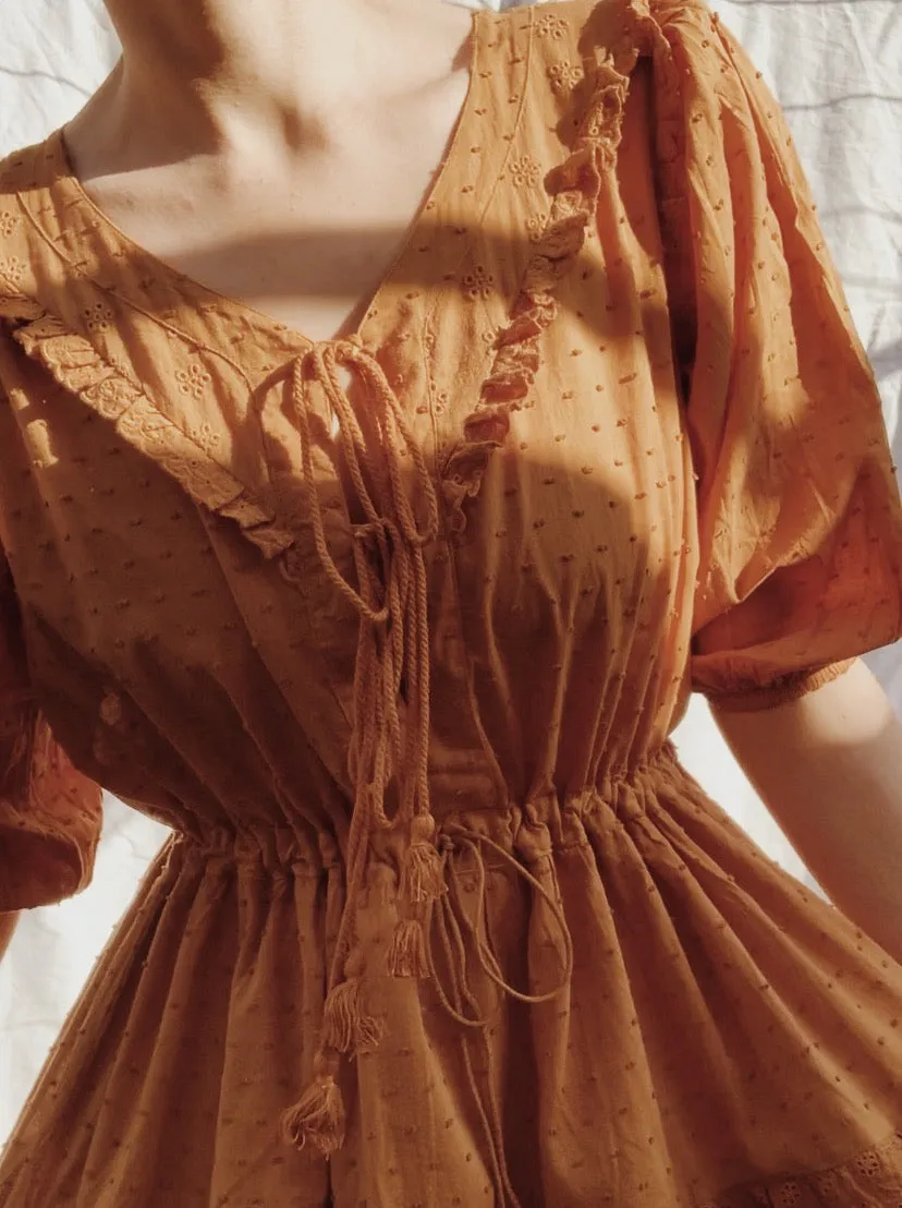 LITTÉRAIRE COPPER DRESS