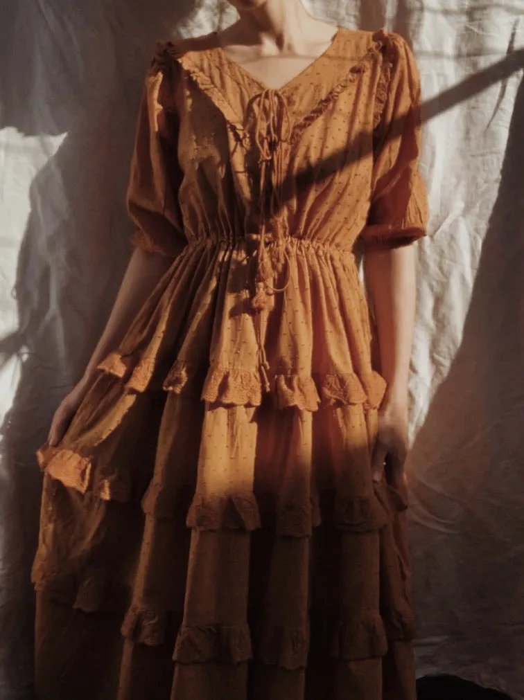 LITTÉRAIRE COPPER DRESS