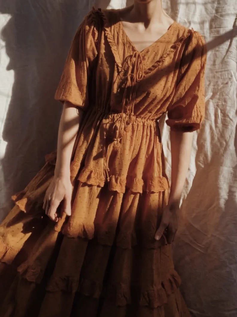 LITTÉRAIRE COPPER DRESS