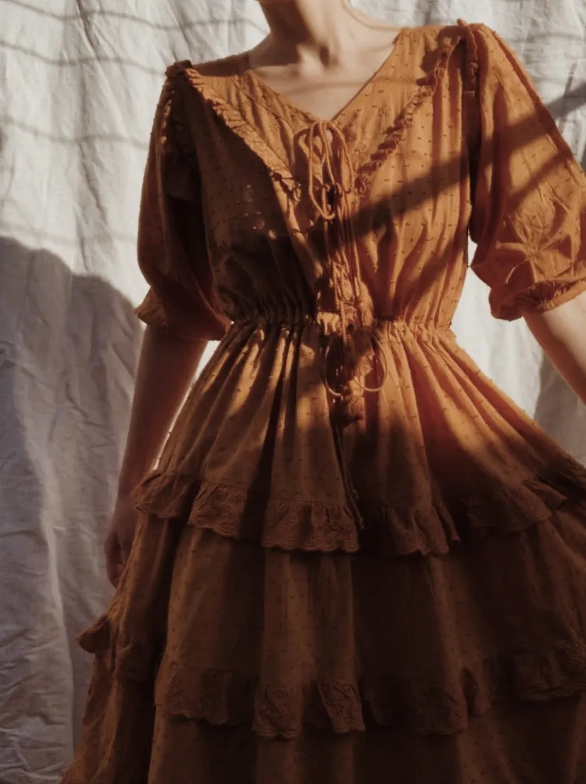 LITTÉRAIRE COPPER DRESS