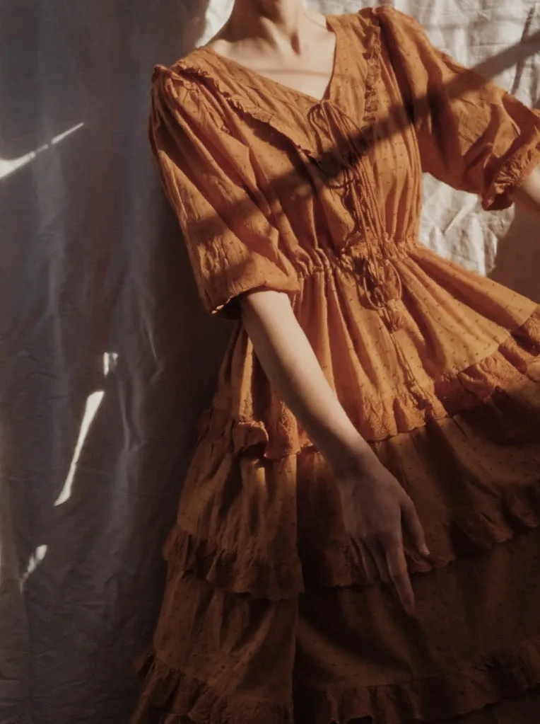 LITTÉRAIRE COPPER DRESS