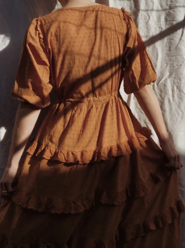 LITTÉRAIRE COPPER DRESS