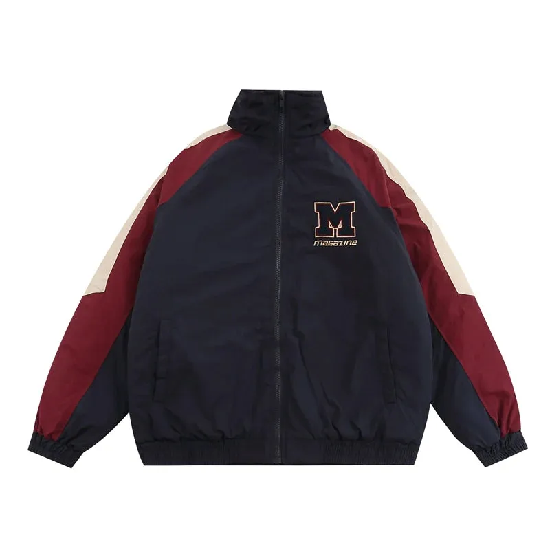 M Magazine Varsity Bomber Jacket