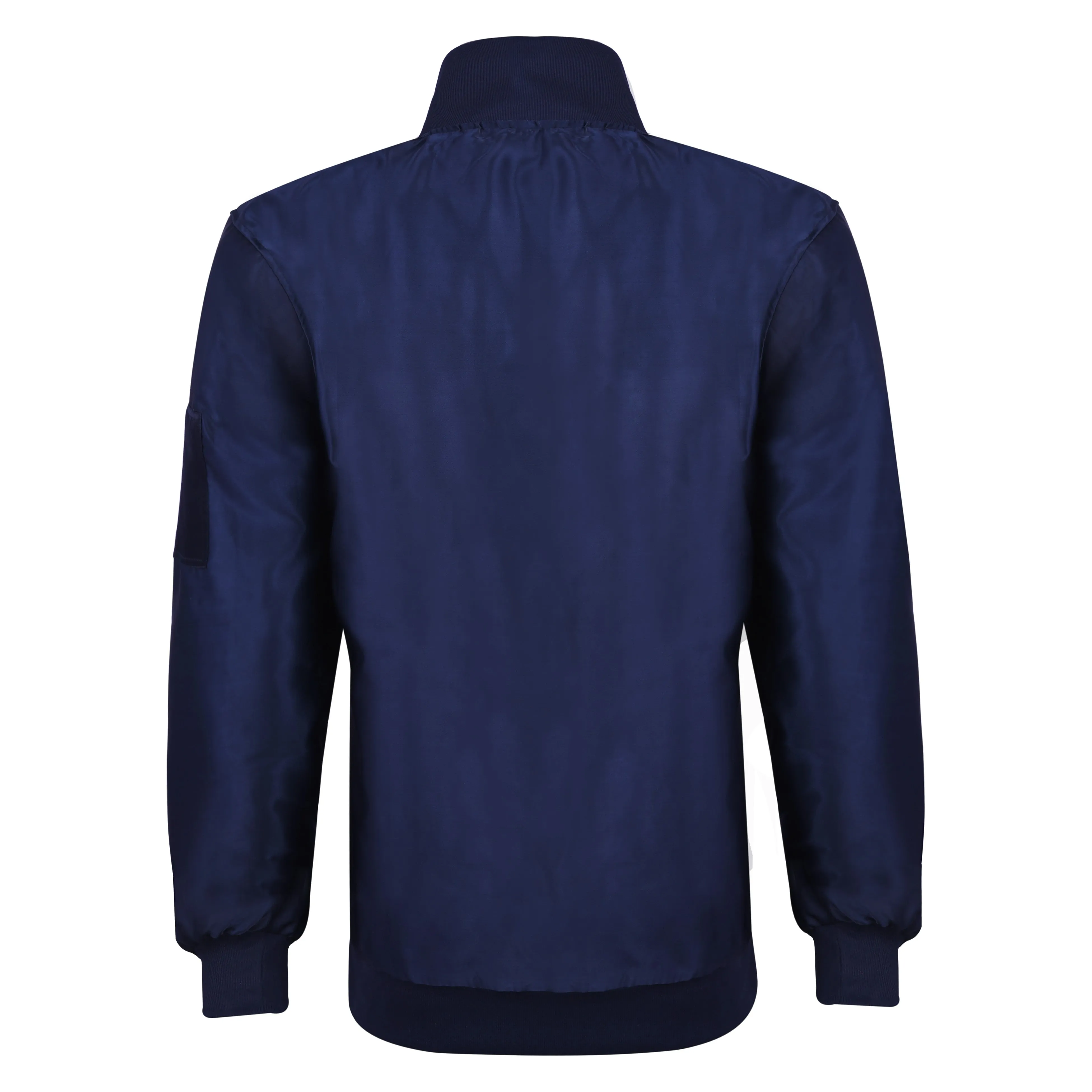 Master Mason Blue Lodge Jacket -  Nylon Blue Color With Gold Embroidery