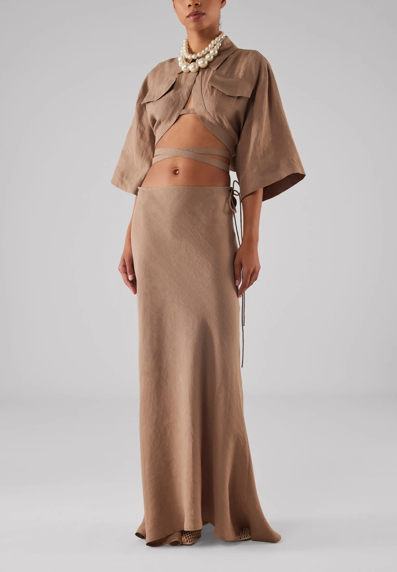 Maxi skirt "Serein"