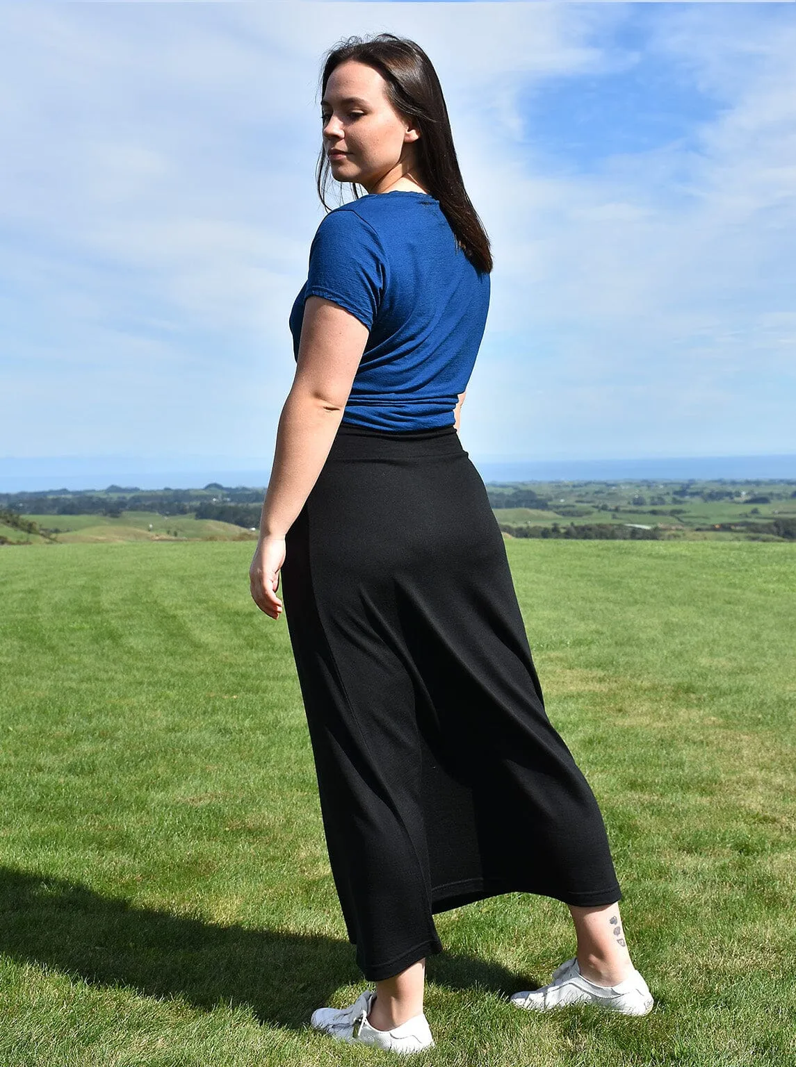 Merino Maxi Skirt