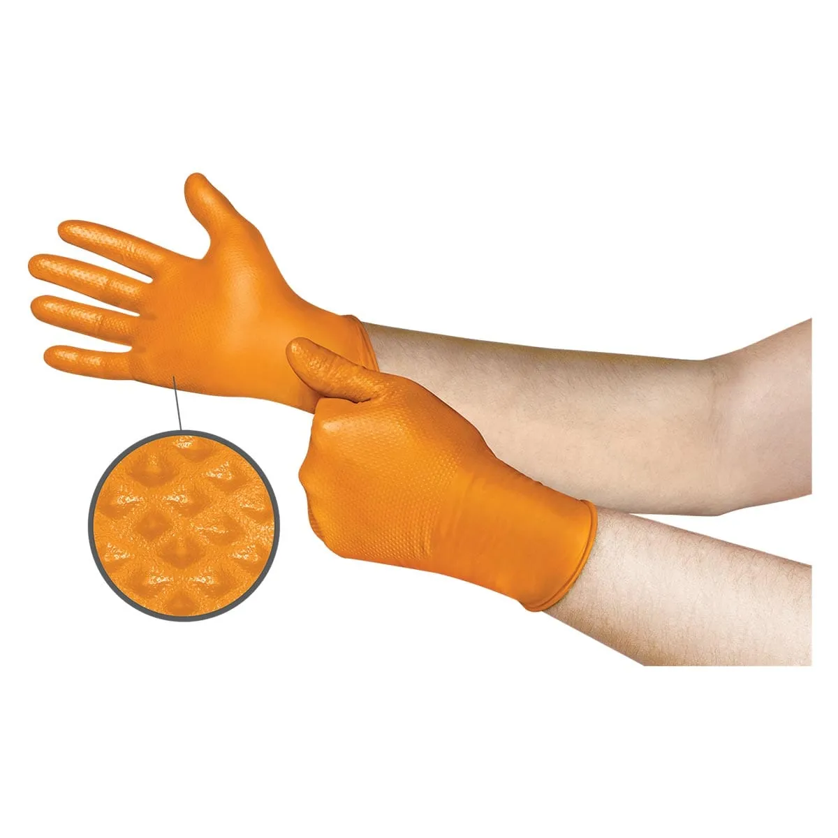 Microflex Mega Texture Disposable Nitrile Gloves | Box of 100