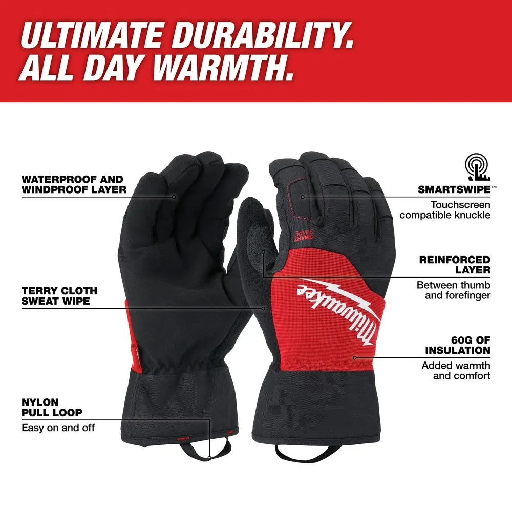 Milwaukee 48-73-0030 Winter Performance Gloves – Small