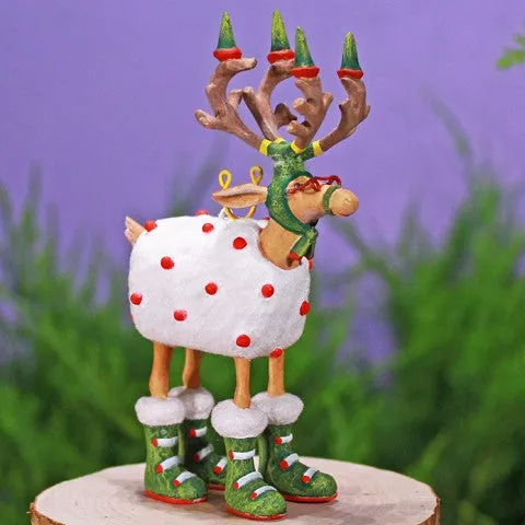 Mini Dash Away Blitzen Reindeer Ornament