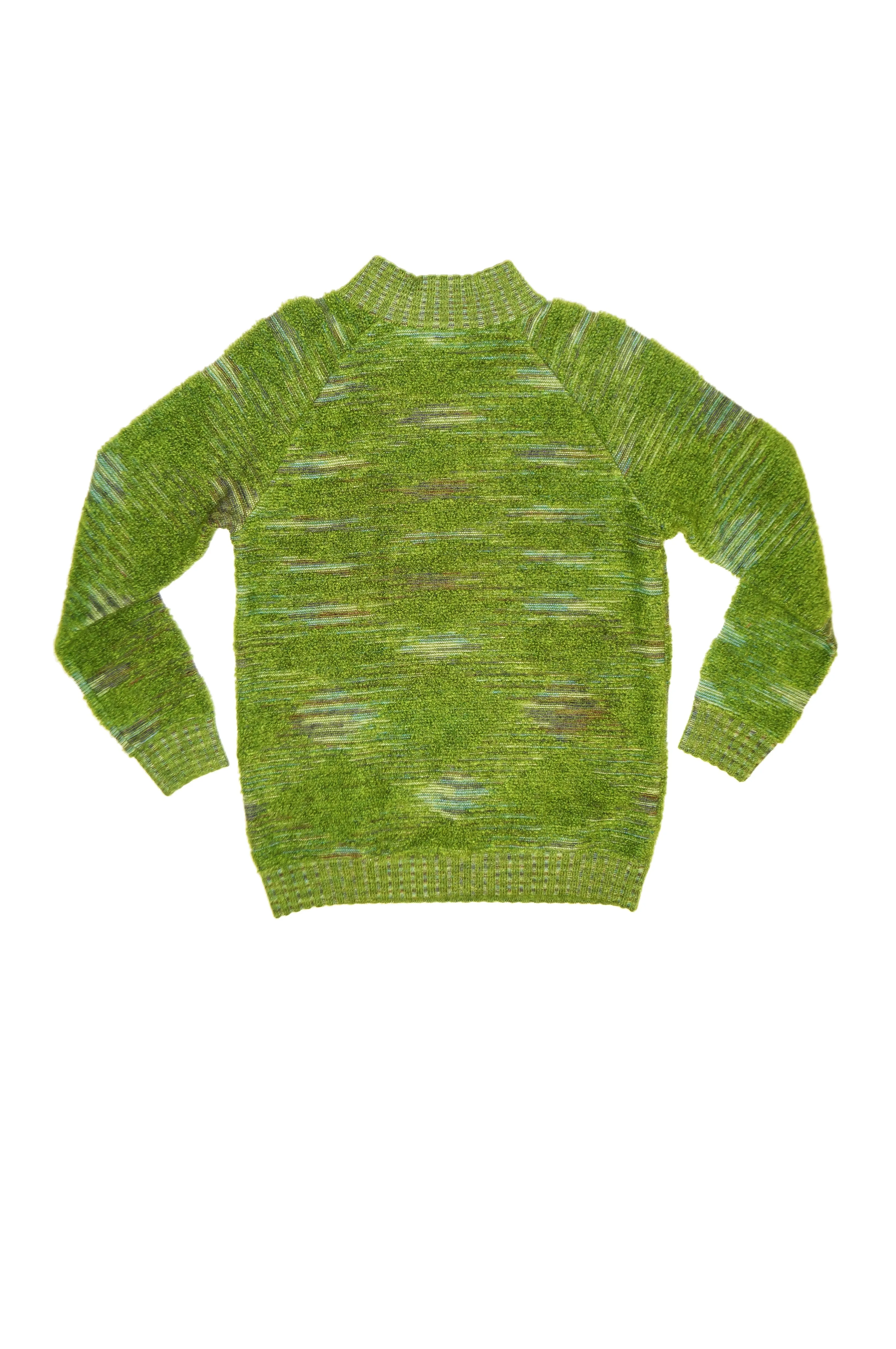 Missoni Moss Green Mohair & Wool Space Dyed Sweater