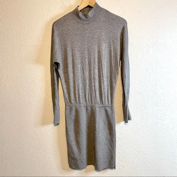 Mock Neck Sweater Dress