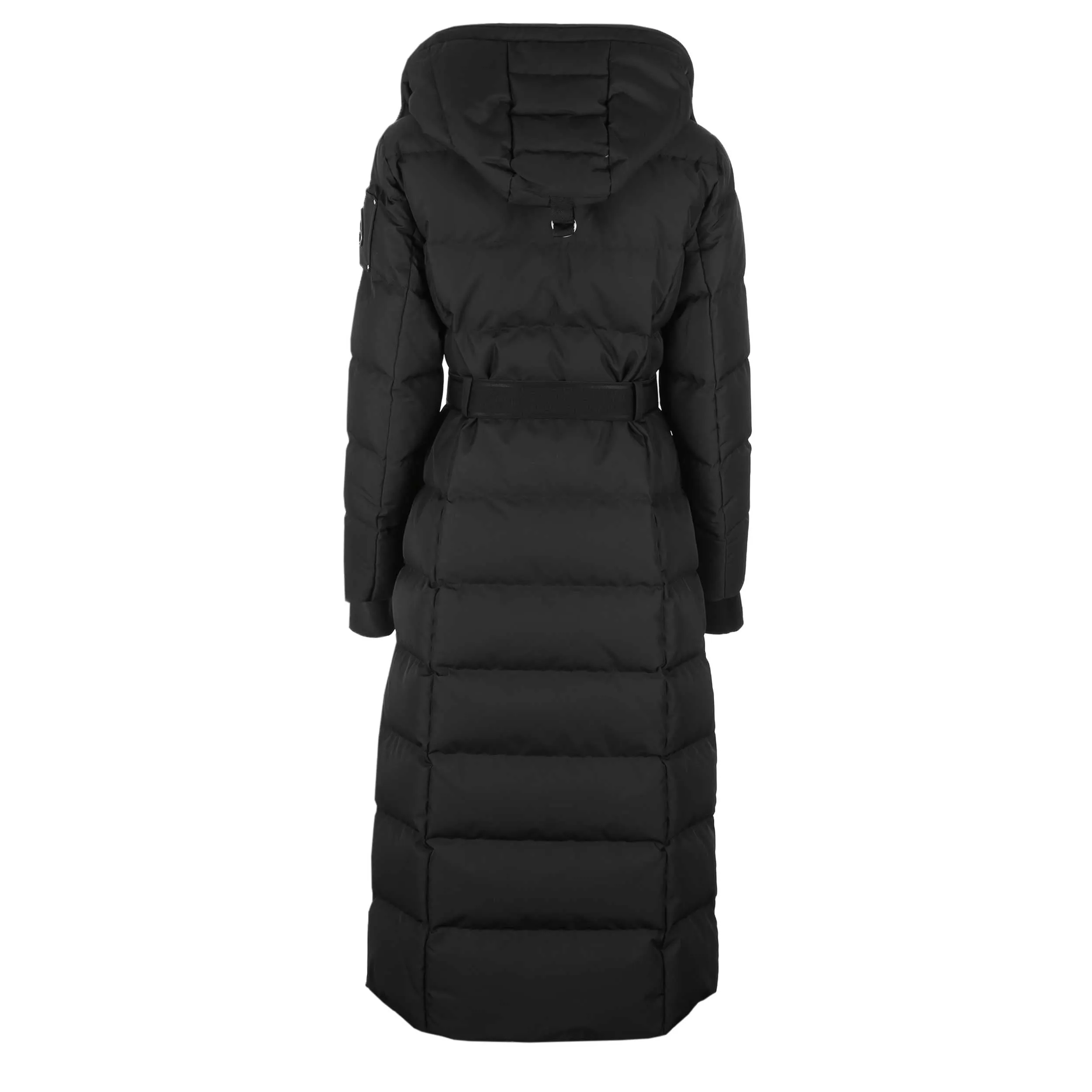 Moose Knuckles Cloud Long Ladies Parka Jacket in Black