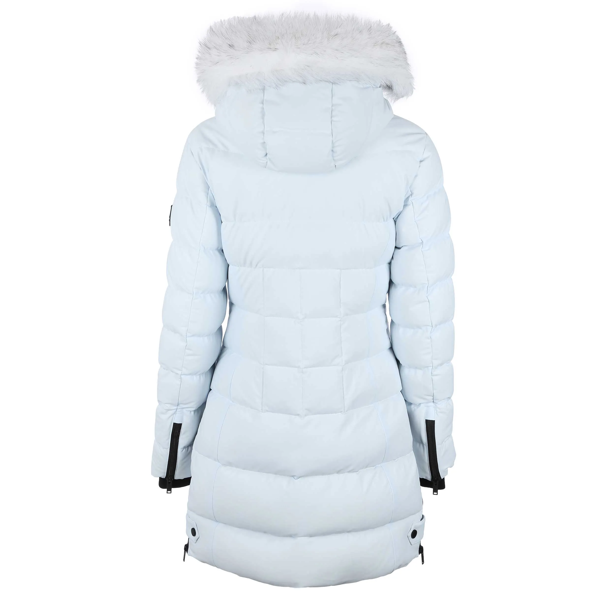 Moose Knuckles Watershed 3 Parka SH Ladies Jacket in Oxygen & Natural Fur