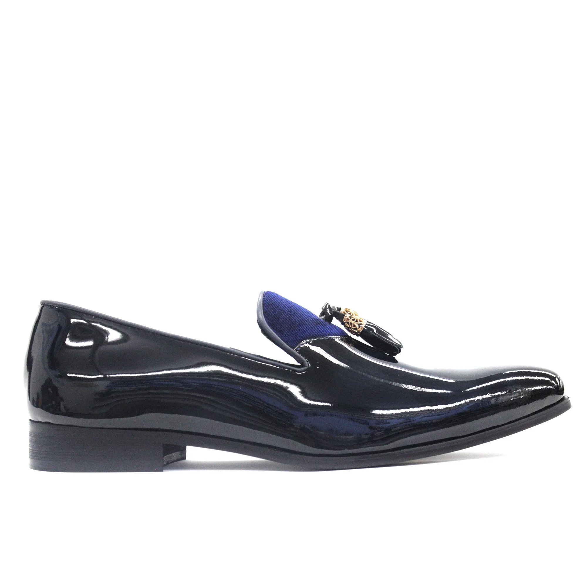 MORETTI,PLAIN TOE-SLIP ON-SHOES-M31989-NAVY