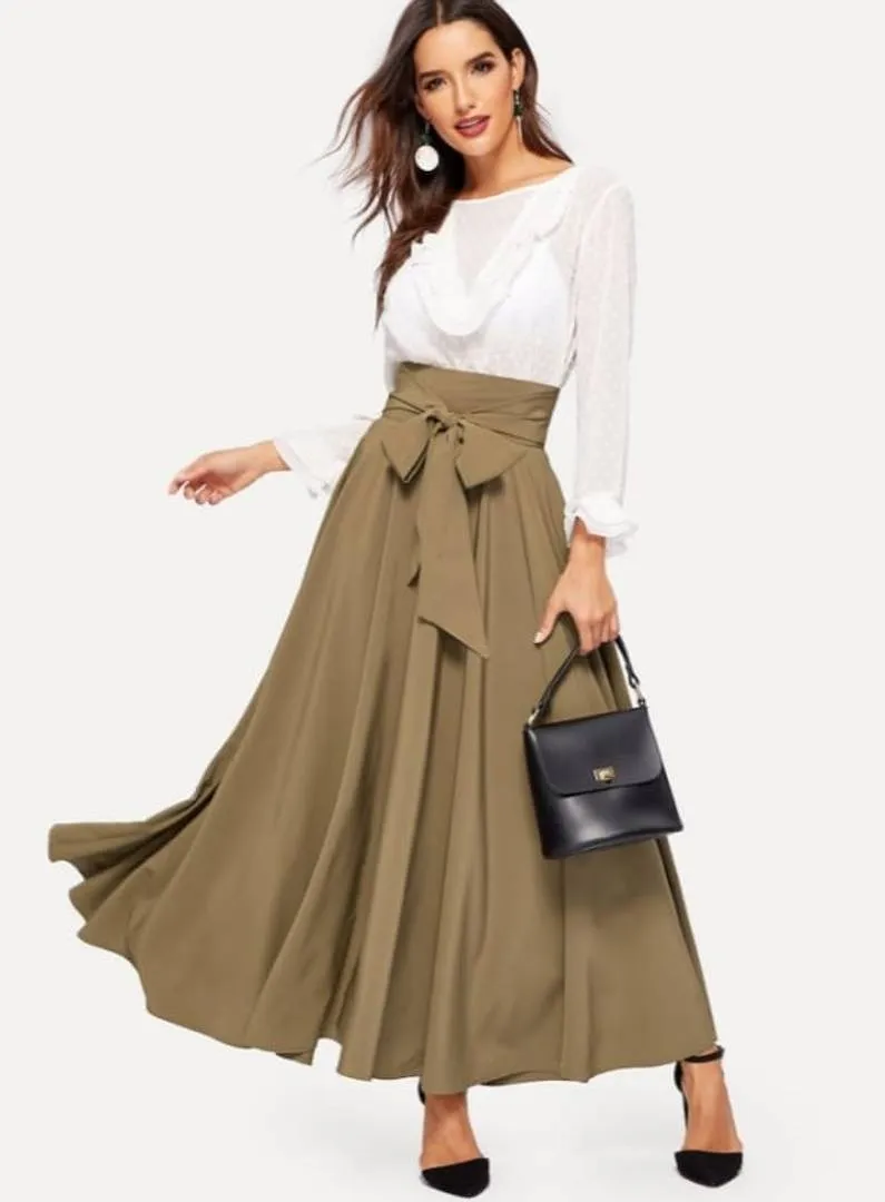 Mud Brown Women's Skirt