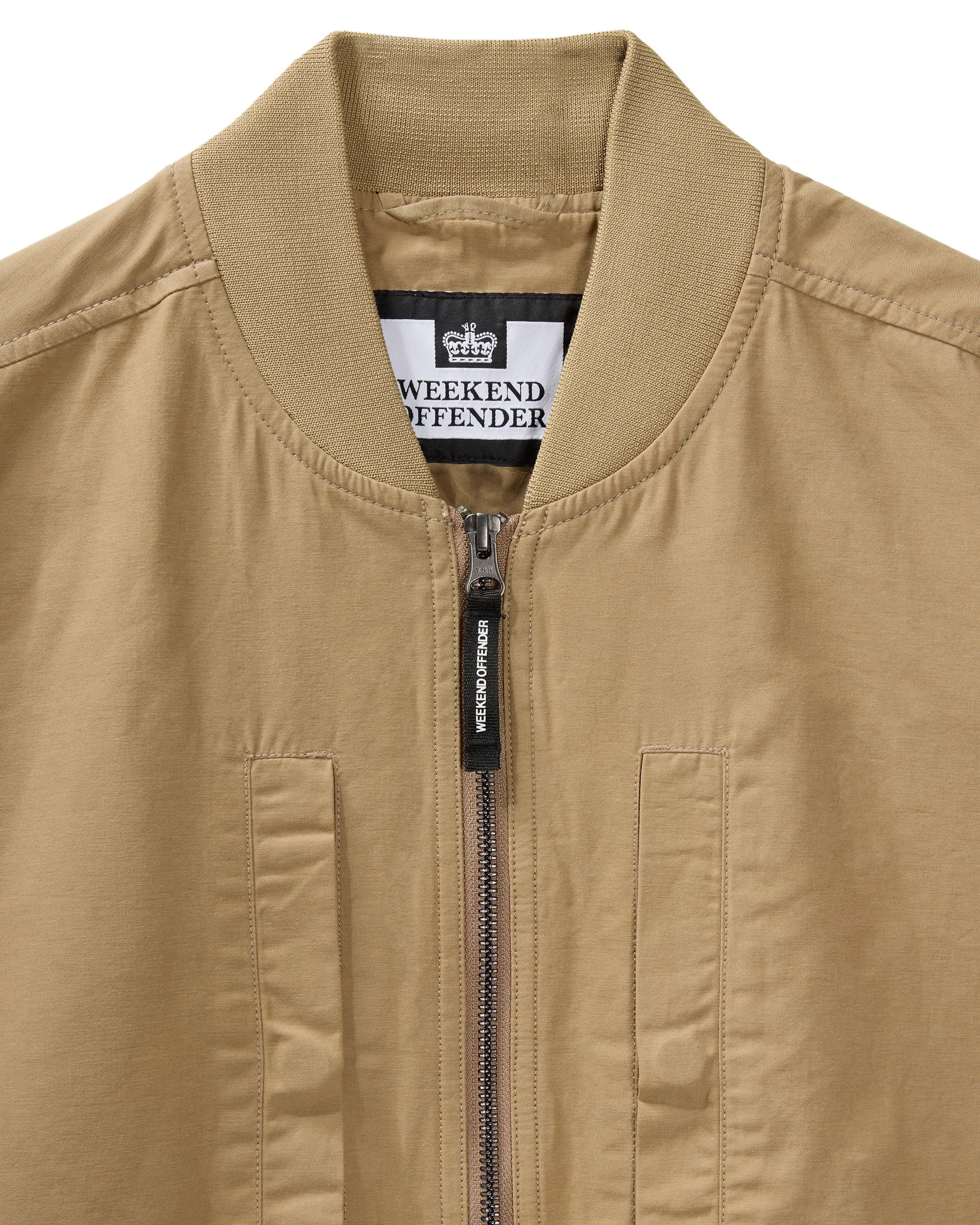 Mulini Bomber Jacket Cognac Brown