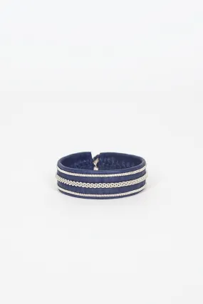 Navy Hide B Bracelet 2