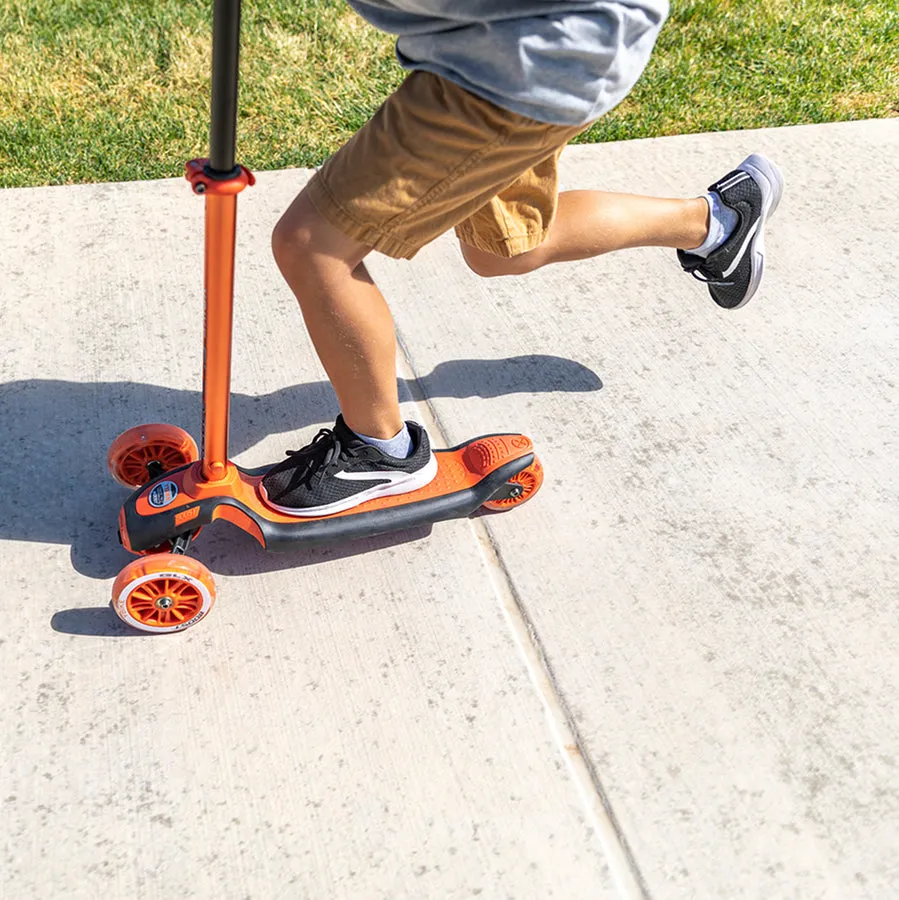 New YBIKE GLX Boost 3-Wheel Kick Scooter