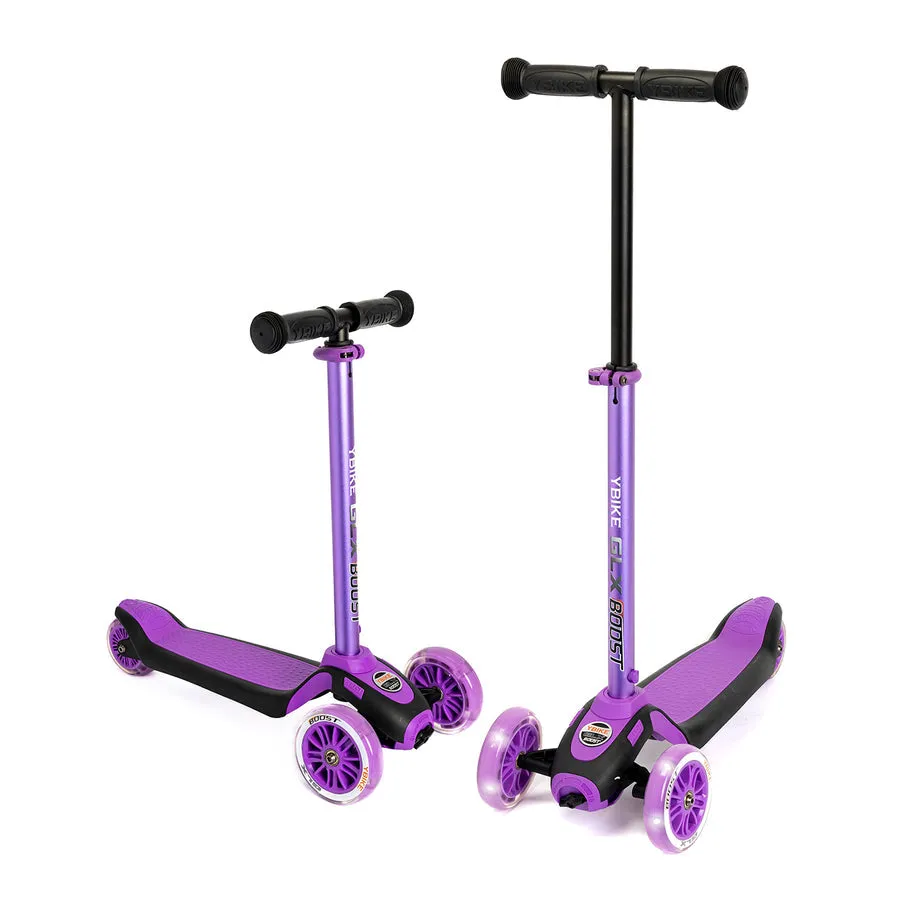 New YBIKE GLX Boost 3-Wheel Kick Scooter