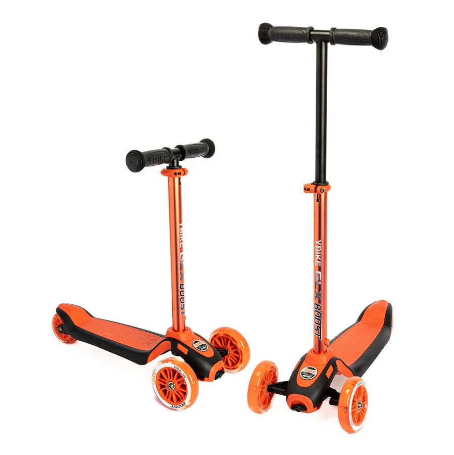 New YBIKE GLX Boost 3-Wheel Kick Scooter