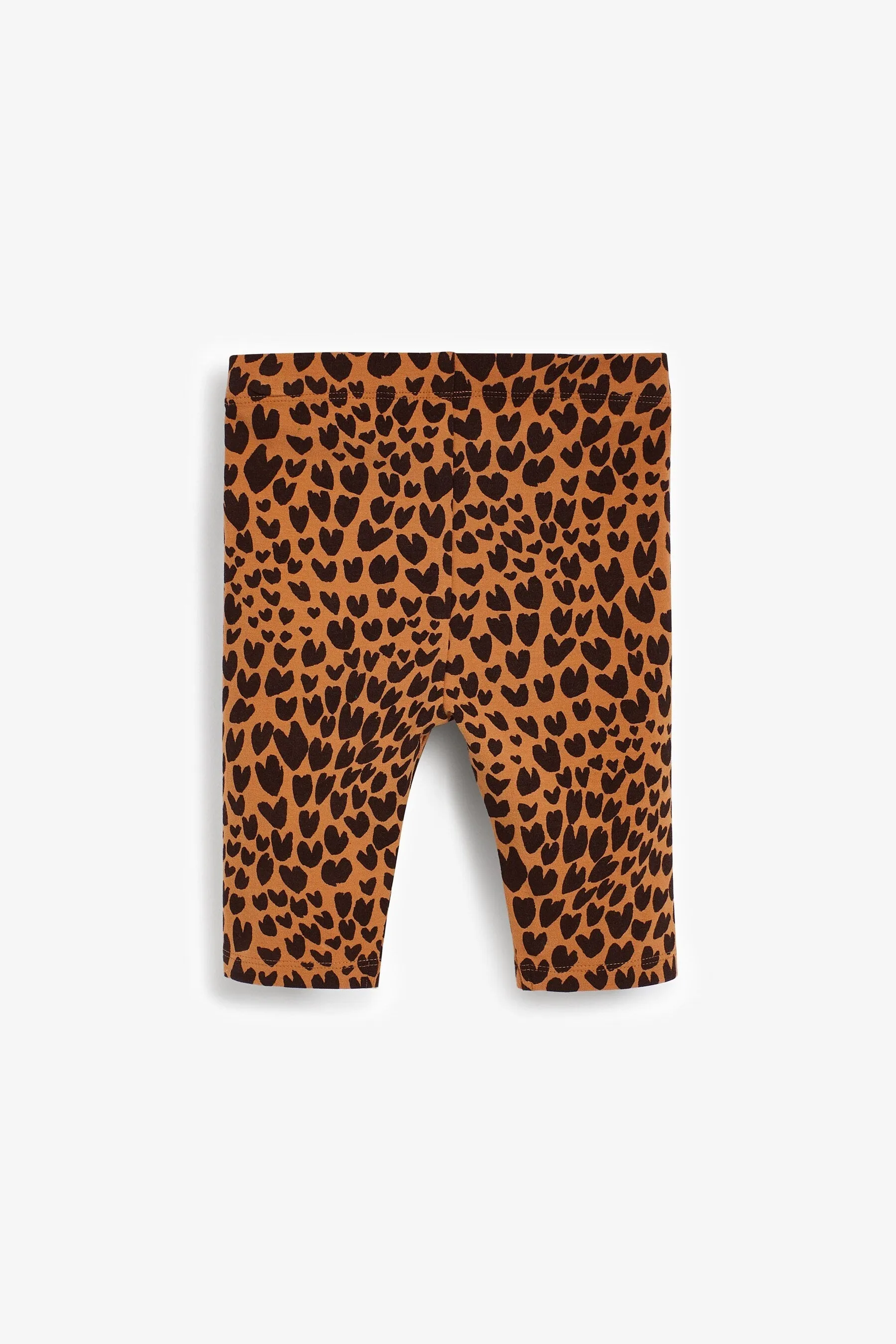 Next Animal Organic Cotton Cropped Younger Girls Leggings