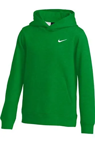 Nike Small Fleece Pullover Hoodie Kelly Green