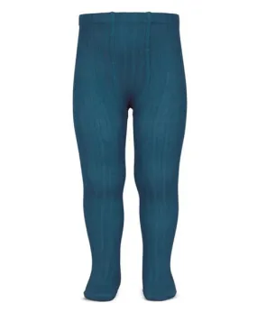 Ocean Ribbed Tights