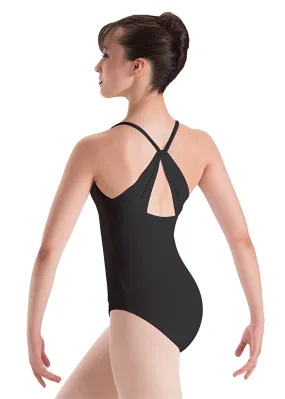 ON SALE Youth Drape Back Silkskyn Camisole Leotard