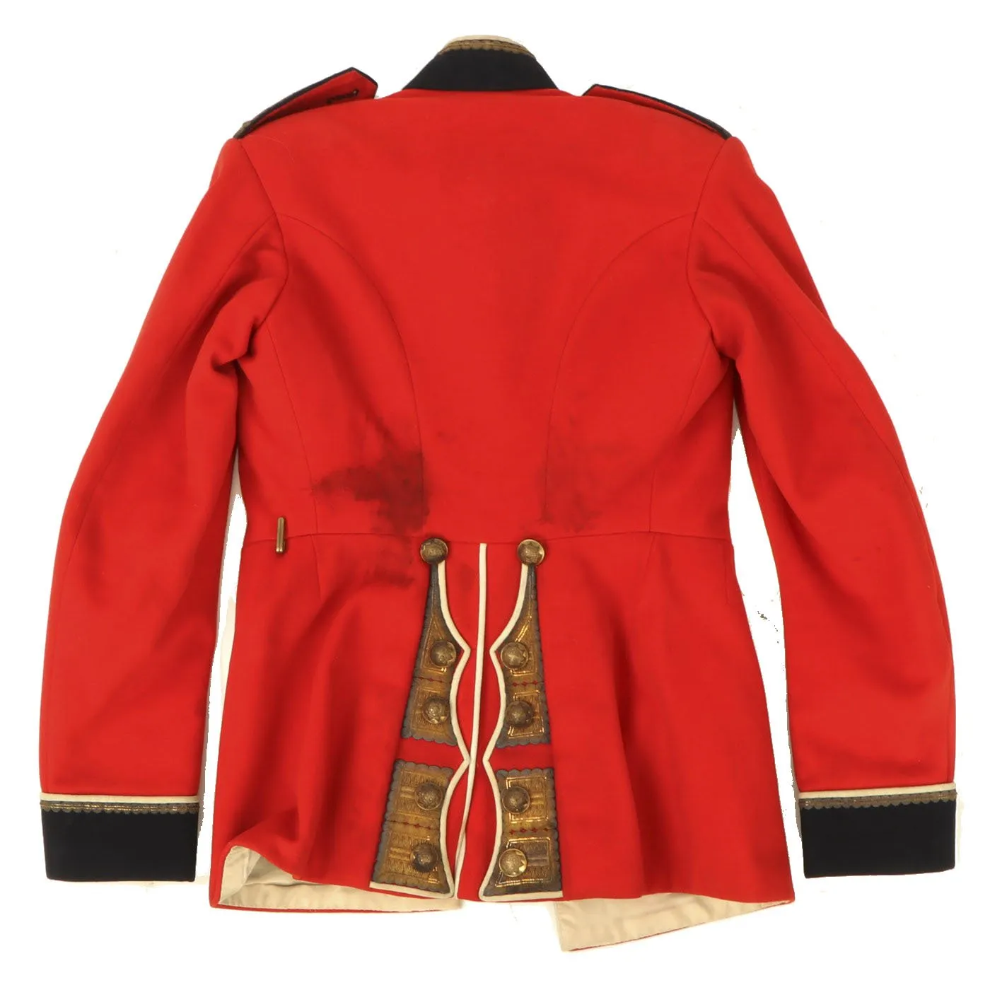 Original British WWII Coldstream Guards Major Scarlet Parade Tunic by London Tailor