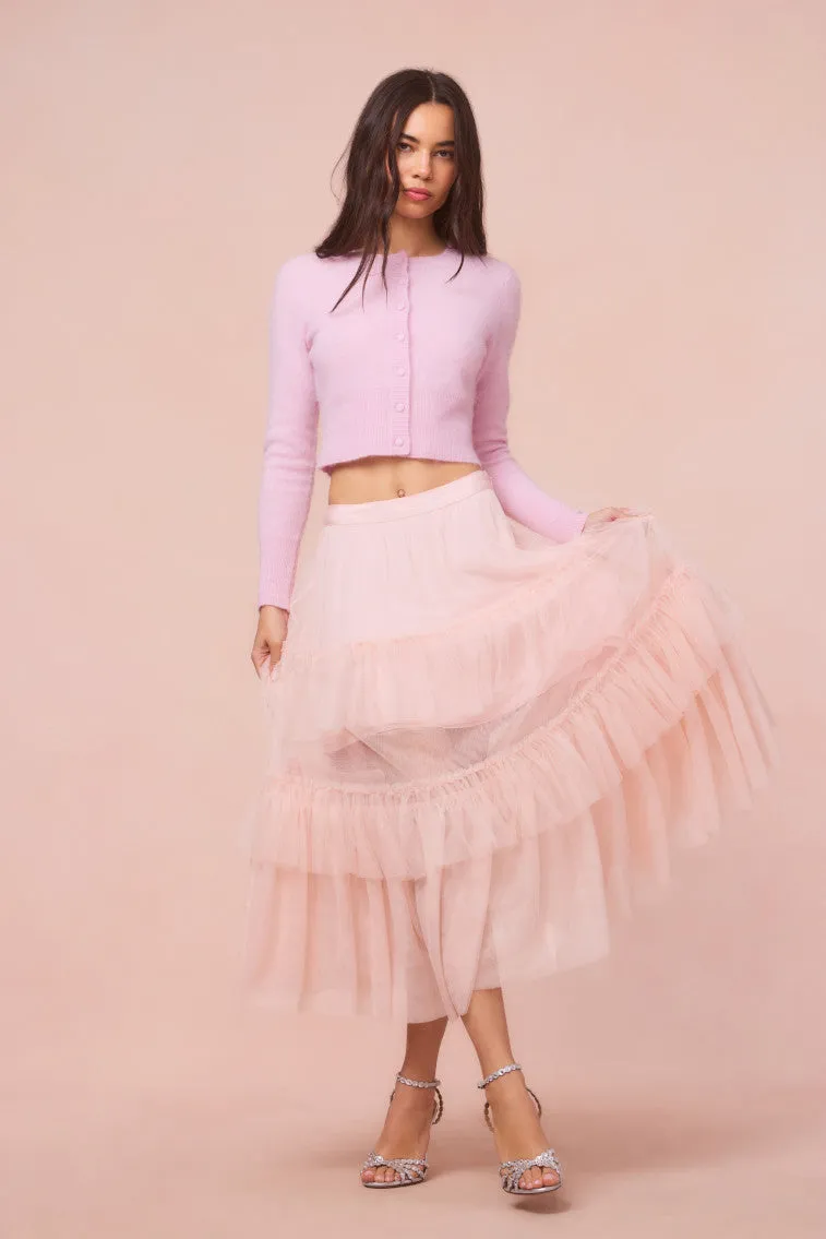 Parriott Tulle Maxi Skirt