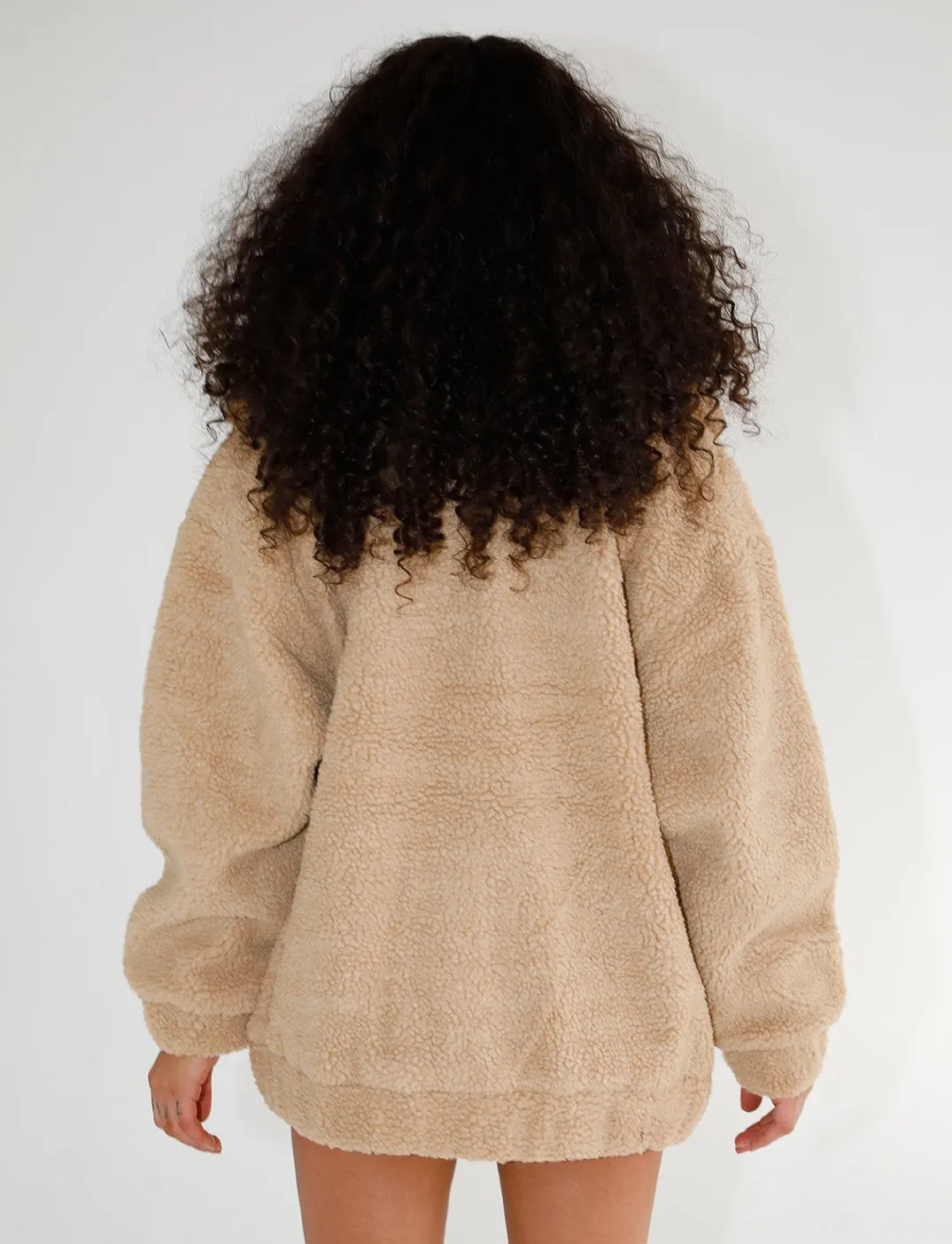 Pixie Jacket - Caramel Fleece