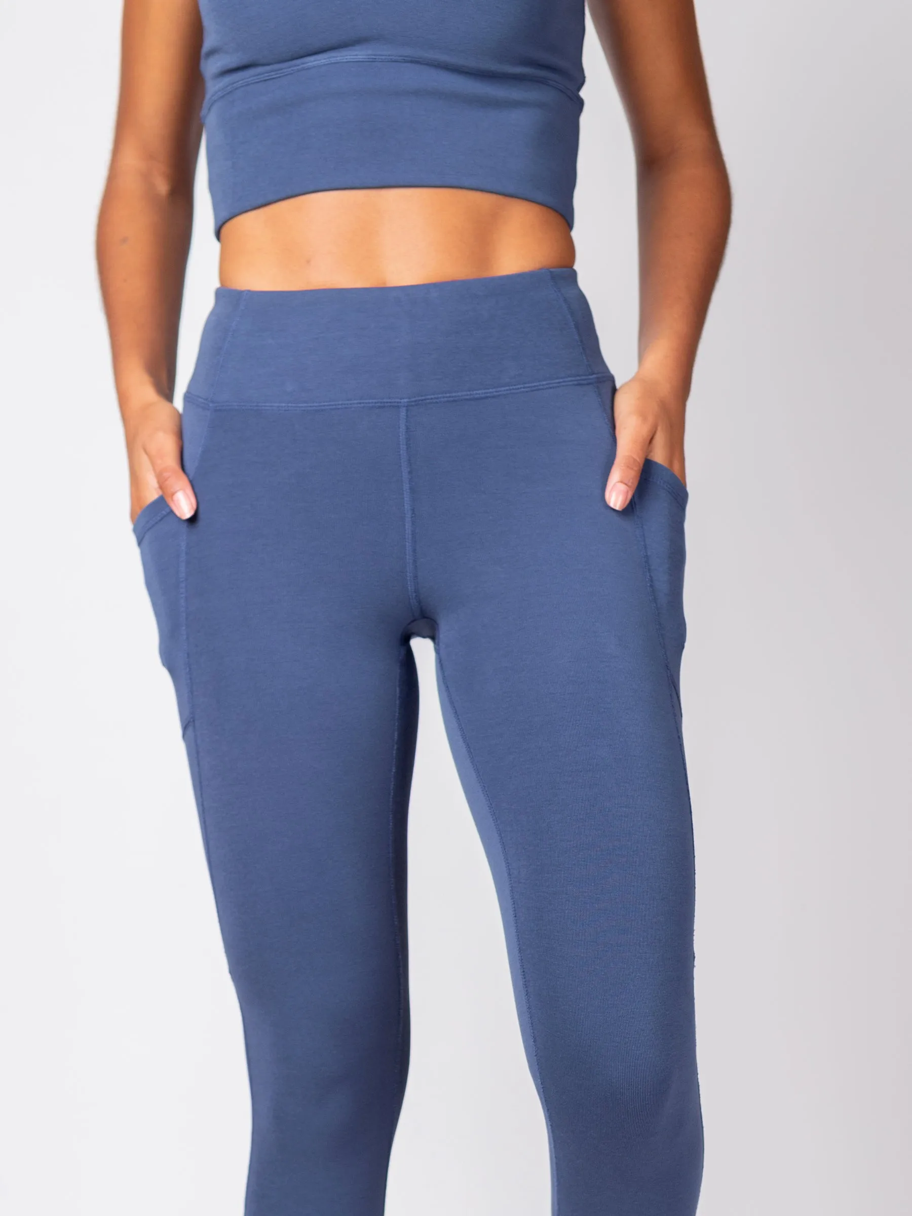 PlantTec™ Leggings | Blueberry