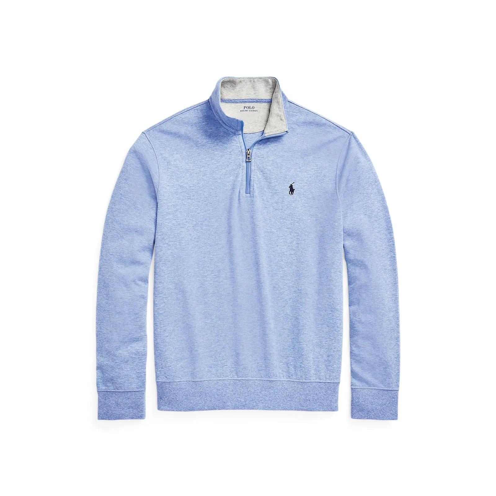 Polo Ralph Lauren - Luxury Jersey Quarter Zip Sweatshirt - Blue