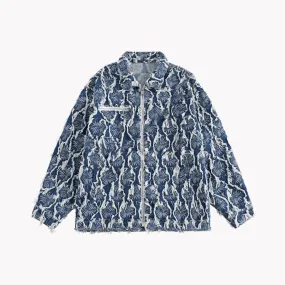 Pre Order:  Bloom Textured Denim Jacket