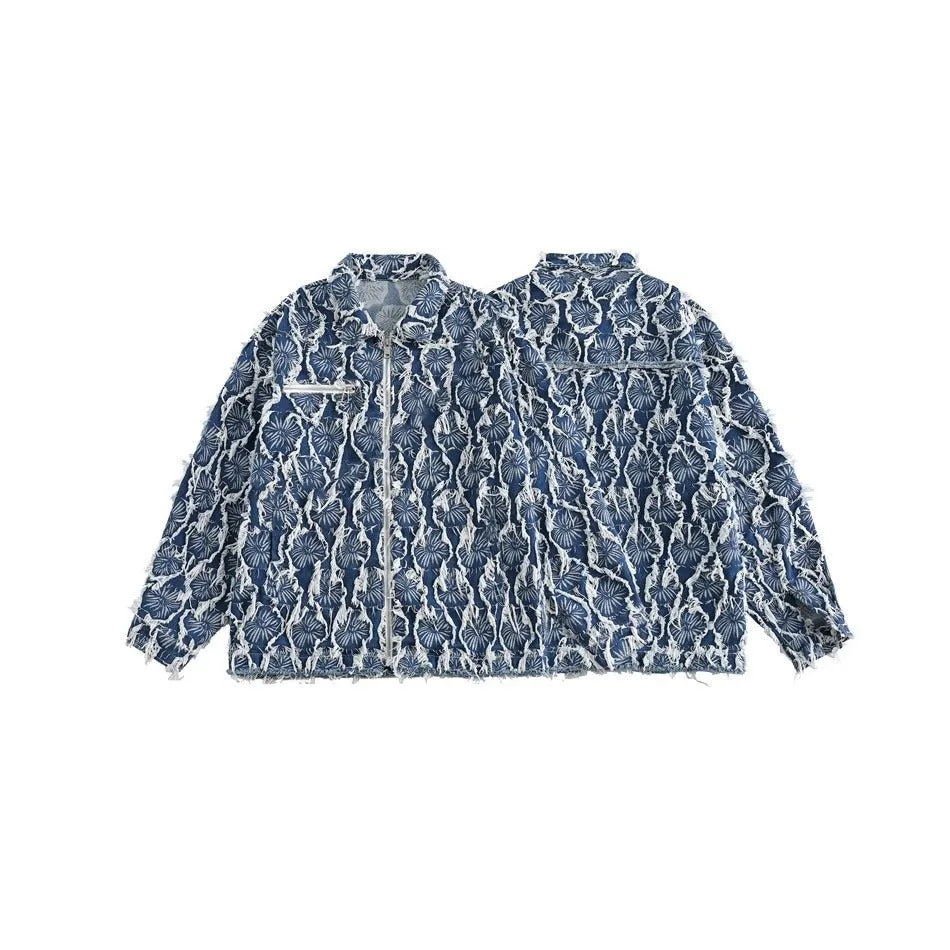 Pre Order:  Bloom Textured Denim Jacket